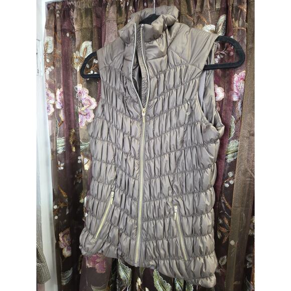 Womens Golf GG BLUE Golf Vest Brown Large - Picture 4 of 14